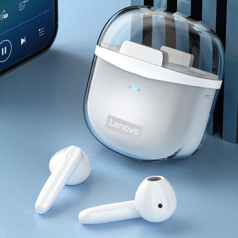 Transparent Jelly Bluetooth Earphones with Noise Reduction - Black 3
