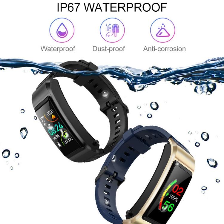 Waterproof Tft Smart Watch With Call And Health Monitoring - Black 6