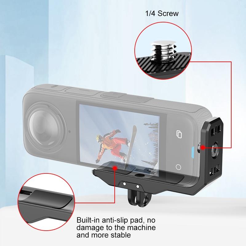 Insta360 X4 Quick Release for Vertical and Horizontal Shooting - Metal 7
