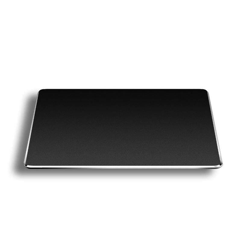 Double Sided Non Slip Aluminum Mouse Pad Small - Black 10