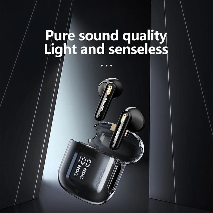 Wireless Bluetooth 5.0 Earphones with Led Display - Hifi Sound - Black 3