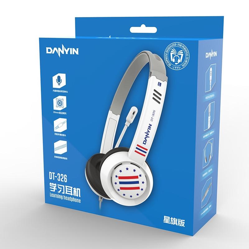Head-Mounted Children'S Learning Headset With Mic 1.8M Cable Usb Style - Black 7