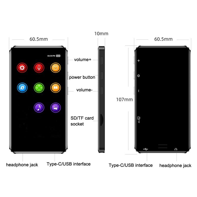 Touch Screen Mini Tablet With Wifi Bluetooth And 8Gb Tf Capacity - 2G Ddr+16G Flash 3