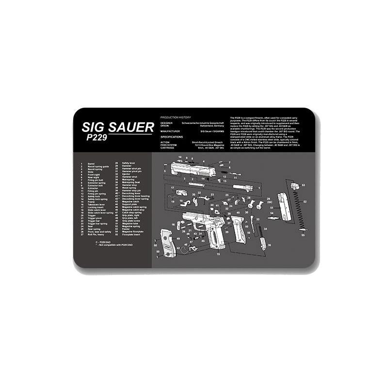 2 Pack Non Slip Gaming Mouse Pad 4Mm Thick - Sps-Beretta92-Ii 3