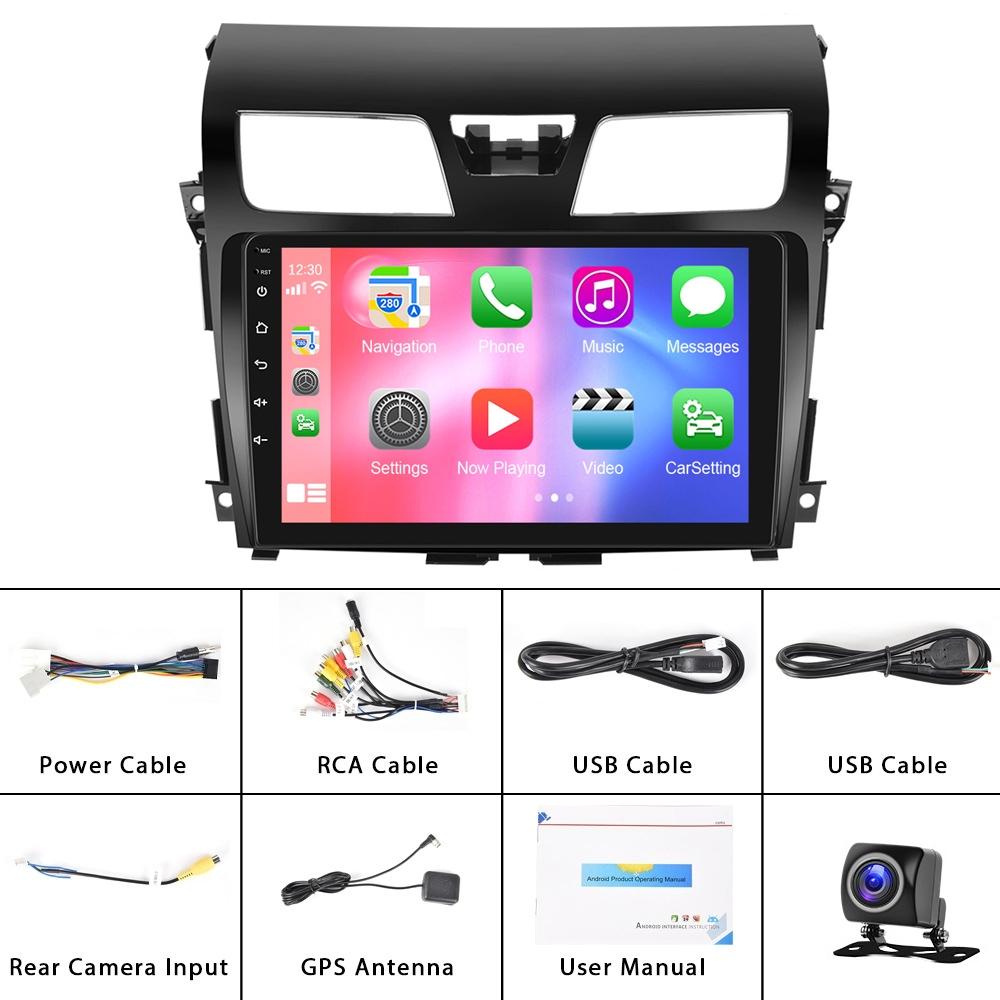 10.1 Inch Car Mp5 Player For Nissan Teana 13-16 - 4G Edition 4 + 64G - Standard + Ahd Camera 3
