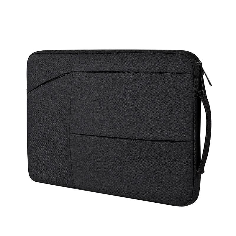 Waterproof Laptop Handbag - 15.6 Inches Shock-absorbing & Large-capacity - Mysterious Black 11