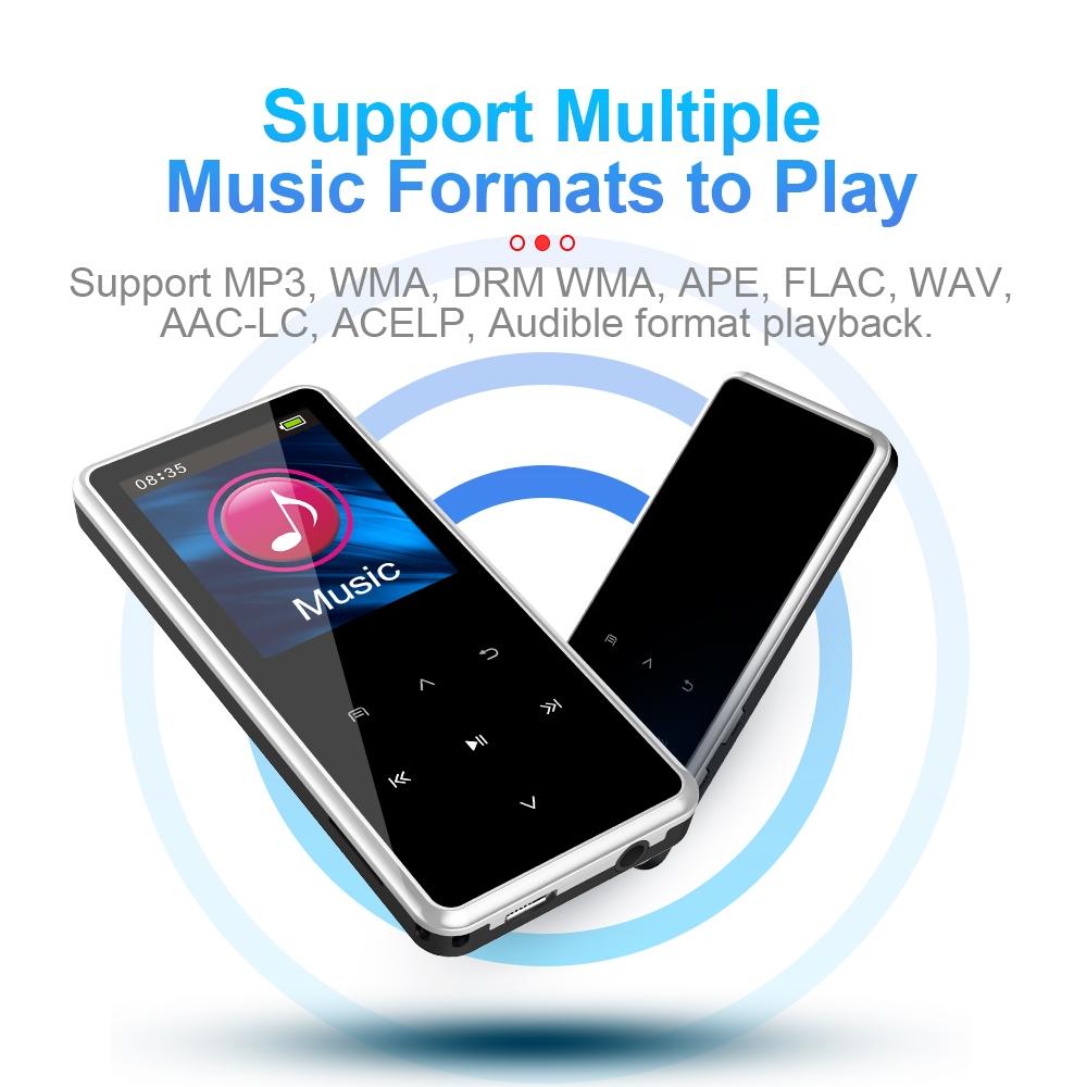 Portable Bluetooth Player 16Gb Capacity Silver 8