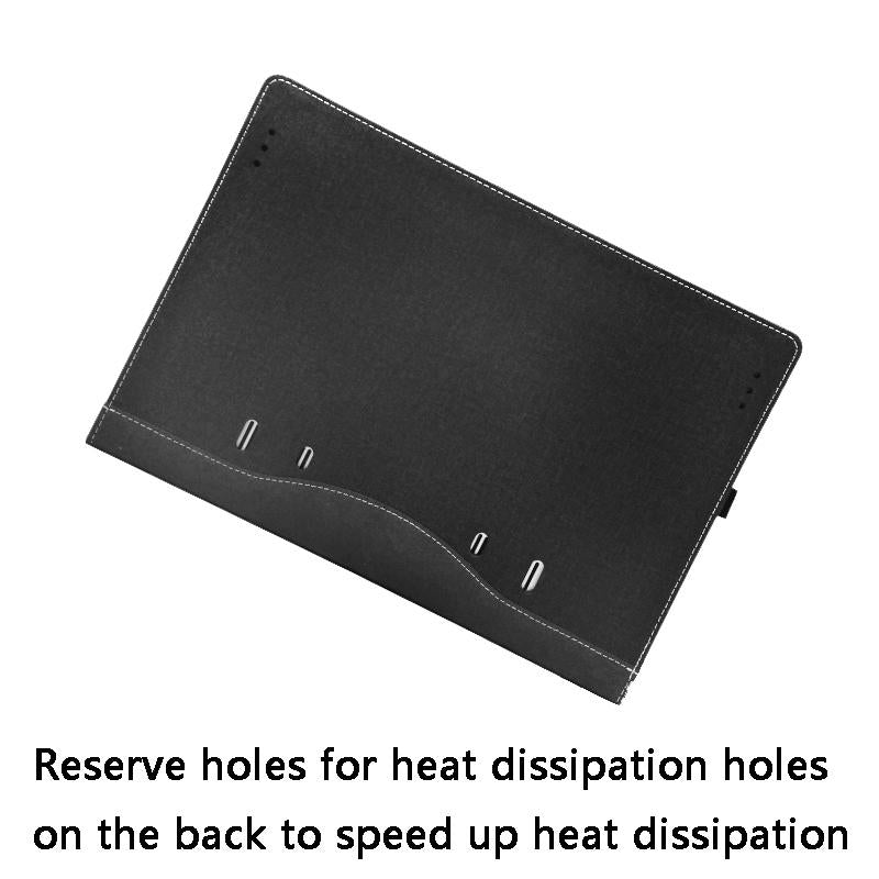 14 Inch Laptop Protective Case In Pu Leather For Ideapad C340 - Dark Gray 8