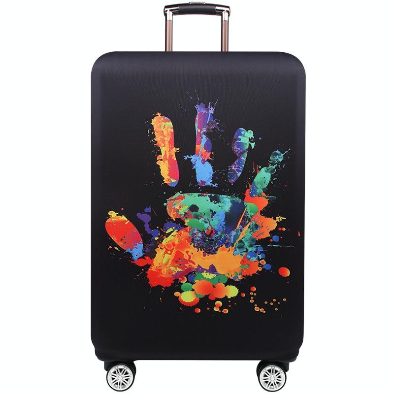 Thickened Luggage Cover - Elastic Wear-resistant Anti-dust Protection - Size l - European Sights 9