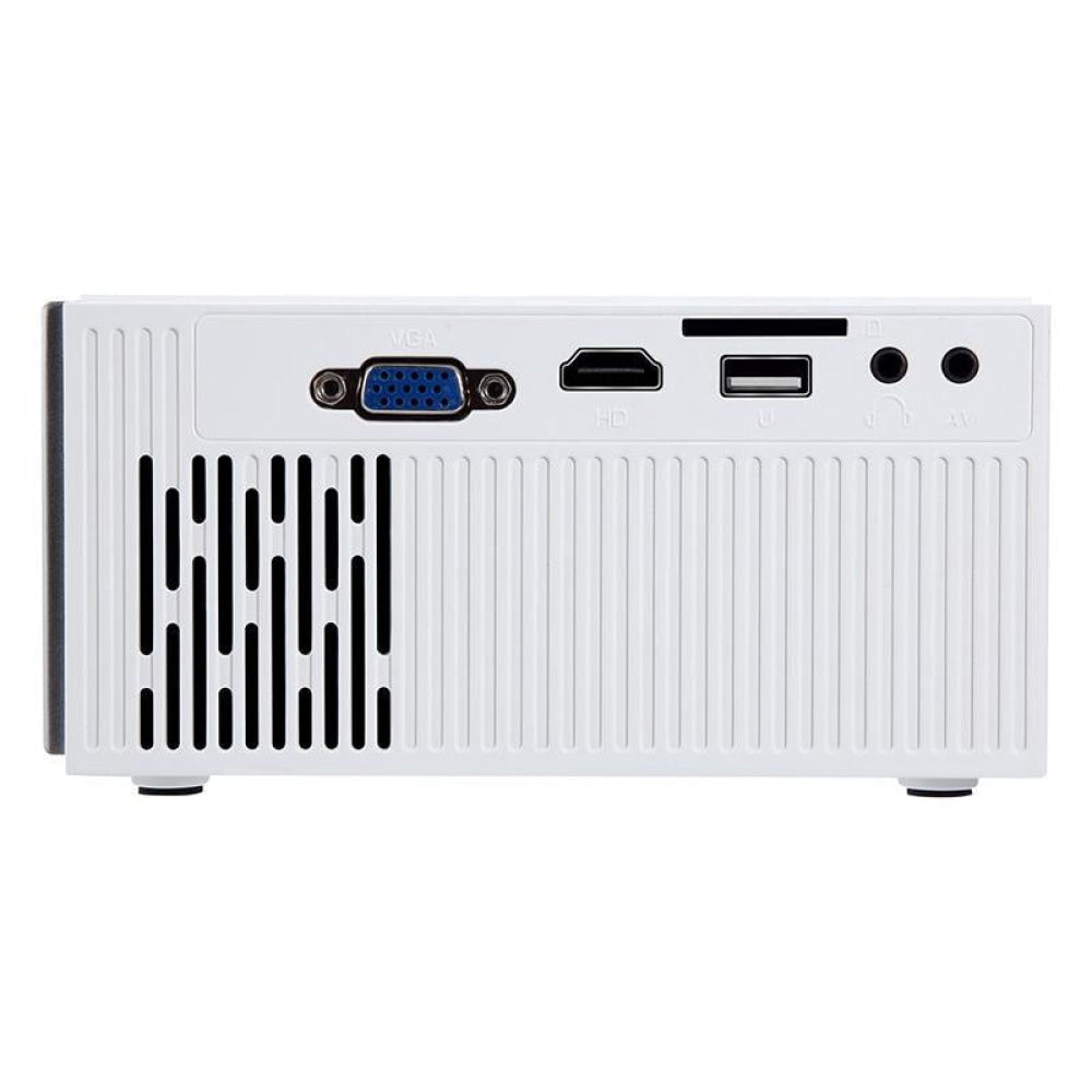 Smart Projector 1800 Lumens 720P / 1080P Hd Hdmi / Usb / Vga / Av / Sd - Black 6
