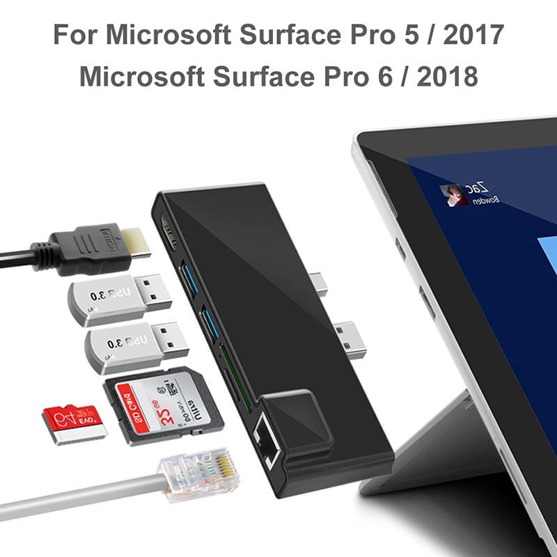 4K Hdmi Adapter With Rj45 Usb 3.0 And Sd / Tf Reader 6