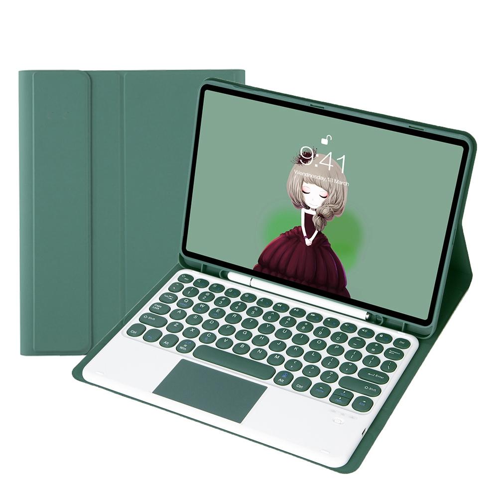 Detachable Bluetooth Keyboard Leather Case For Ipad 10.2 / Air 2019 / Pro 10.5 - Black - Eda001493803B