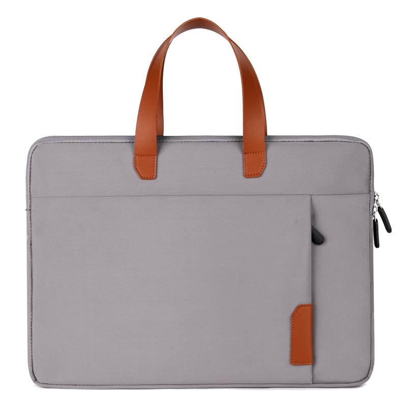 Lightweight Laptop Liner Bag - Fits 15 / 15.4 / 15.6 Inch - Portable - Gray 10