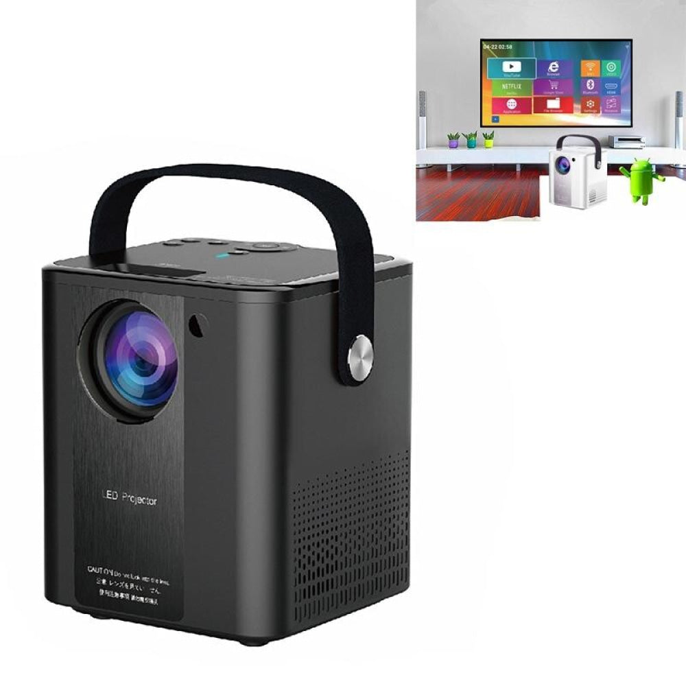 Portable Mini Hd Led Projector - C500 - Black 10