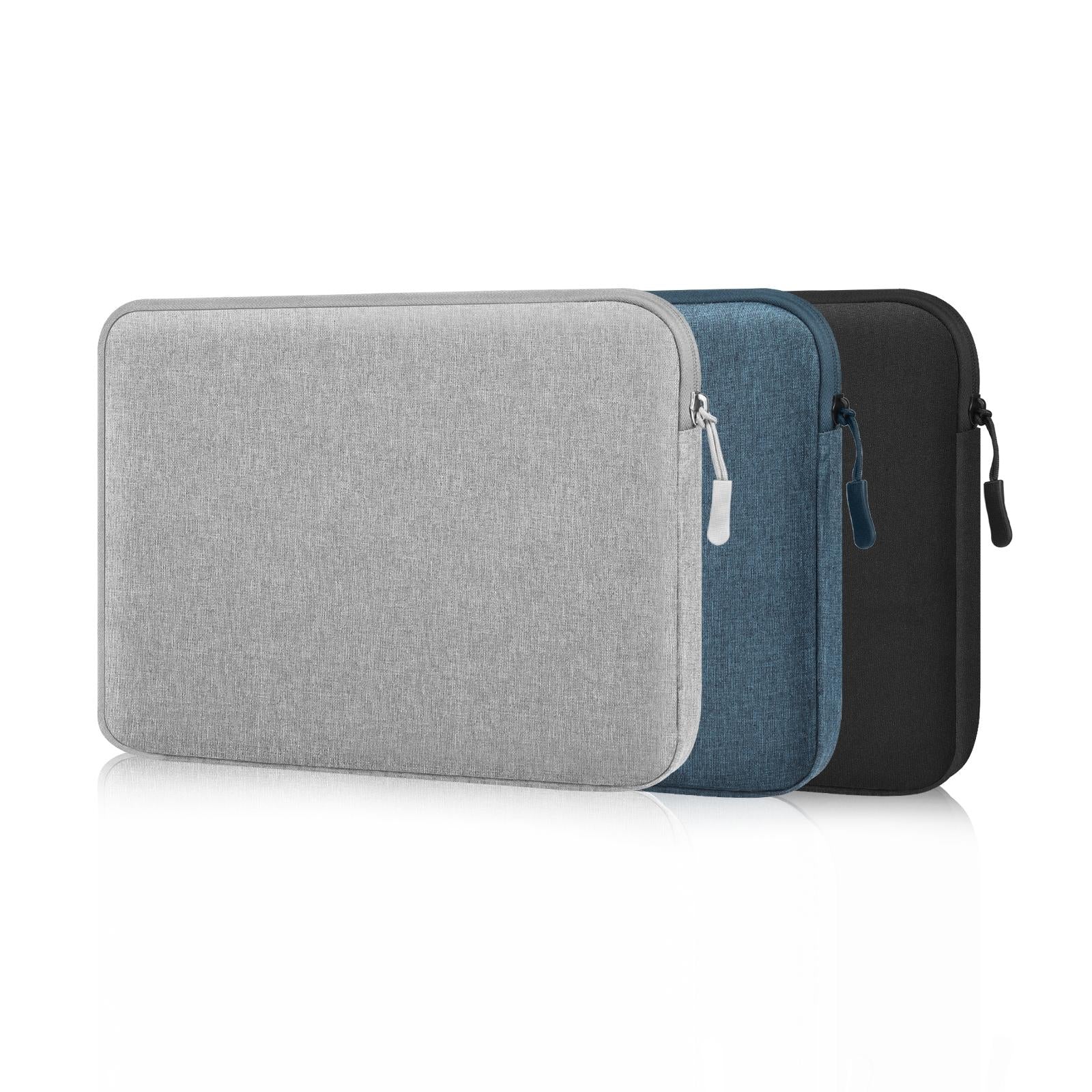 11 Tablet Sleeve Briefcase for 9.7-11.0 Tablets - Zipper Closure - Black 8