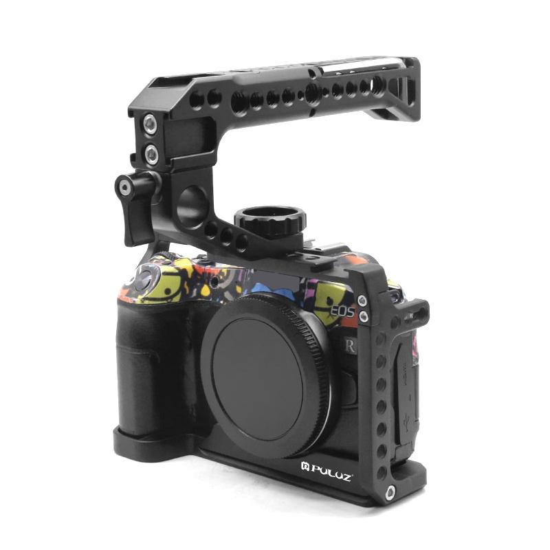 Metal Camera Cage For Canon Eos-Rp Stabilizer Rig - Black 5