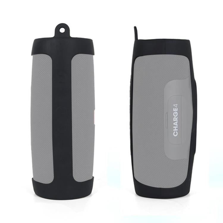 Protective Silicone Sleeve for Jbl Charge3 Speaker - Shockproof & Waterproof - Black 3