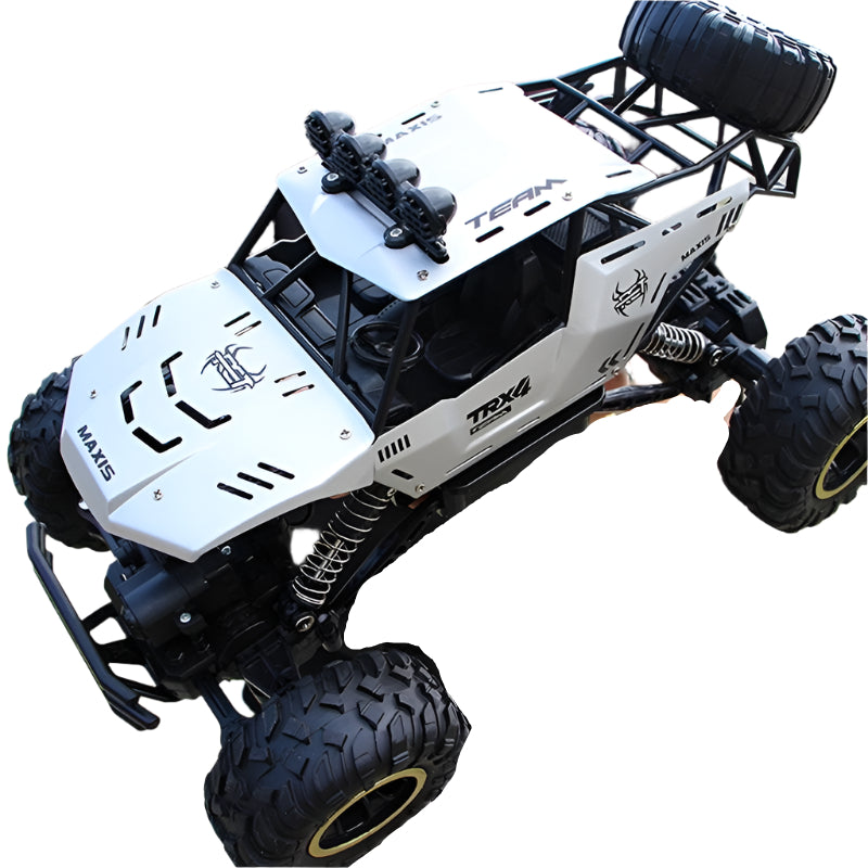 Off-road Climbing Car with 2.4ghz Remote Control and Double Motors - Black 10