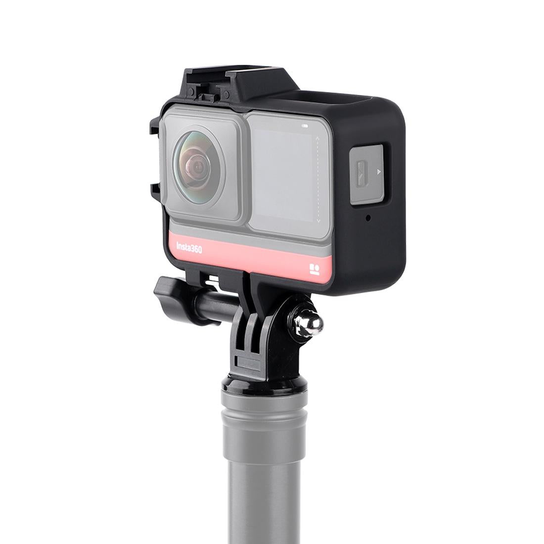 Insta360 one r Protective Cage with Tripod Adapter and Cold Shoe 5