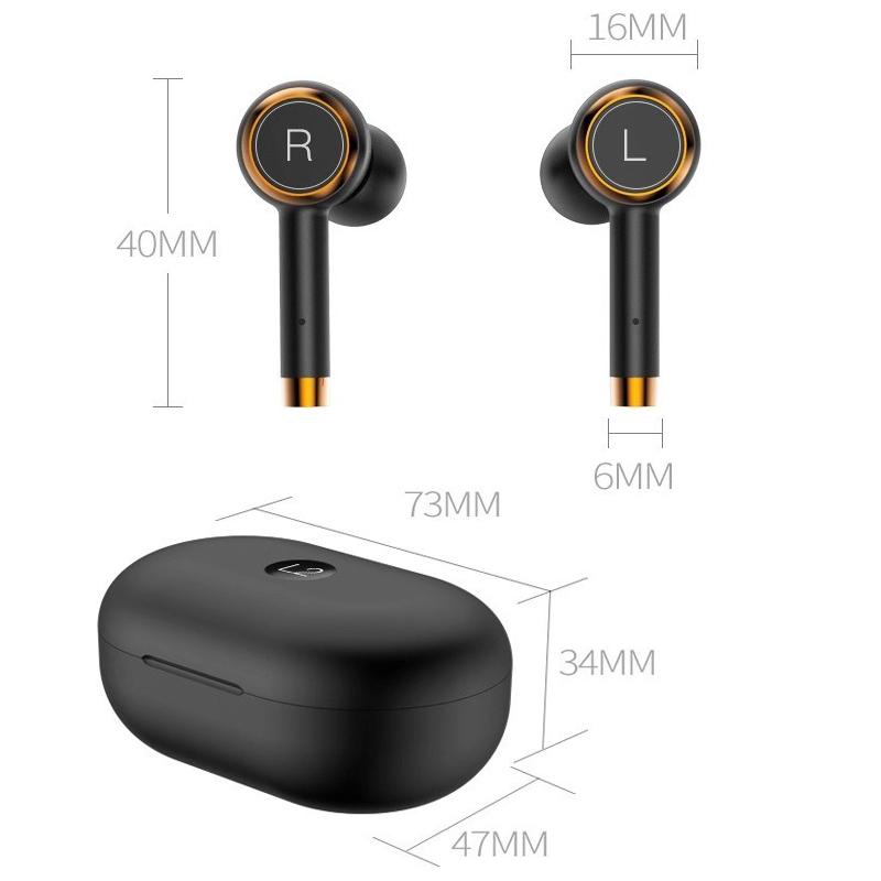 Wireless Bluetooth 5.0 Earbuds with Charging Case 4