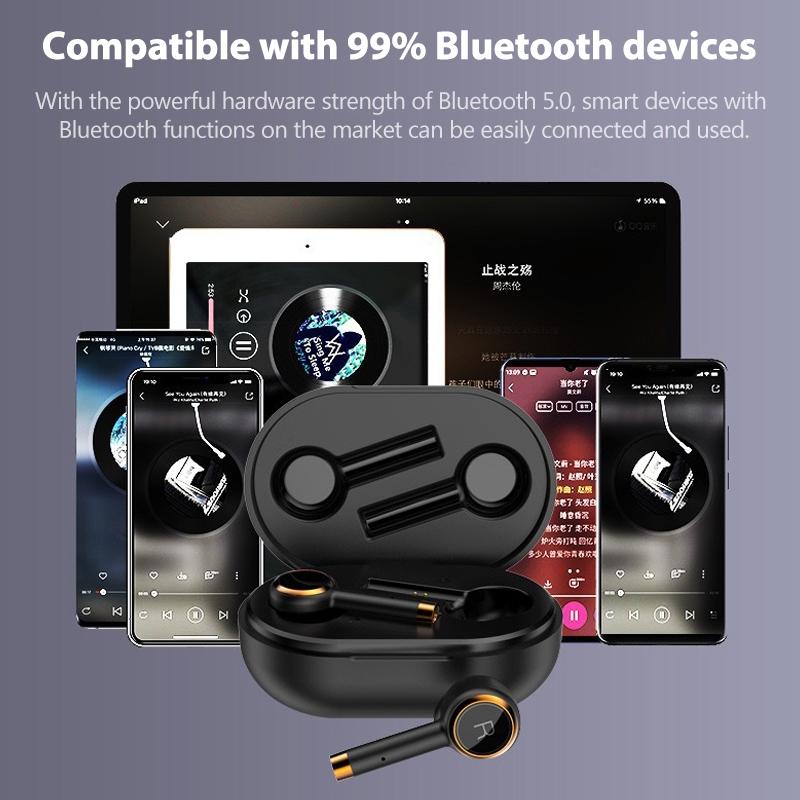 Wireless Bluetooth 5.0 Earbuds with Charging Case 5