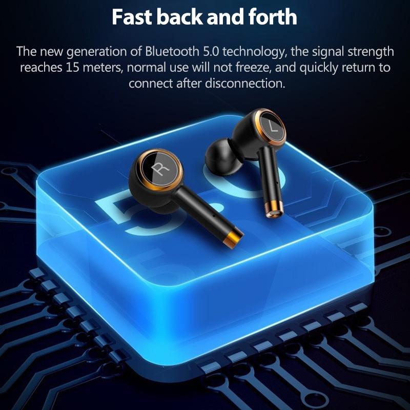 Wireless Bluetooth 5.0 Earbuds with Charging Case 9