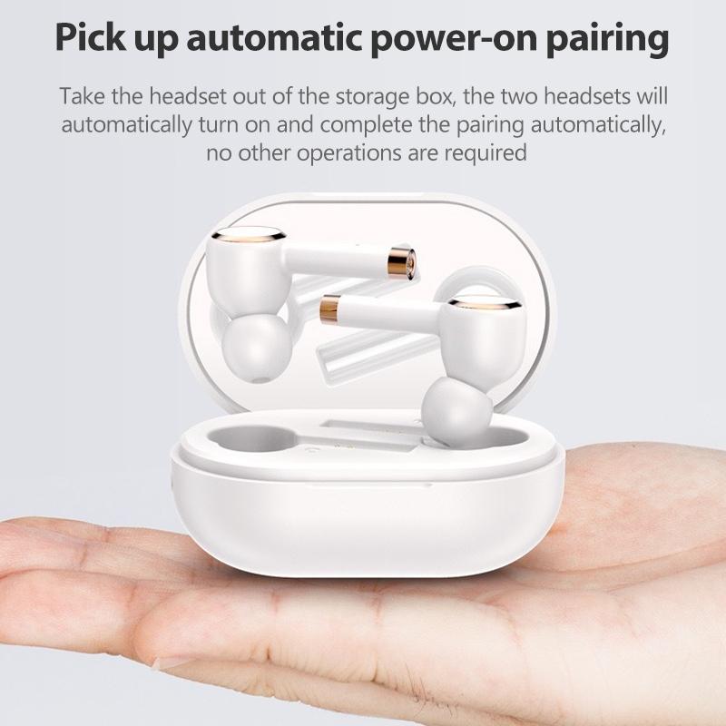 Wireless Bluetooth 5.0 Earbuds with Charging Case 11