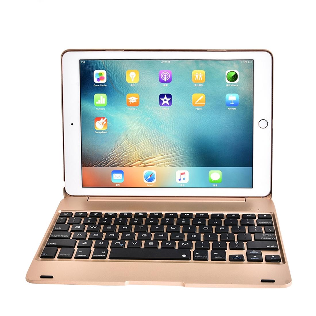 Horizontal Flip Tablet Case With Bluetooth Keyboard For Ipad Pro 9.7 / Ipad Air 2 - Black 10