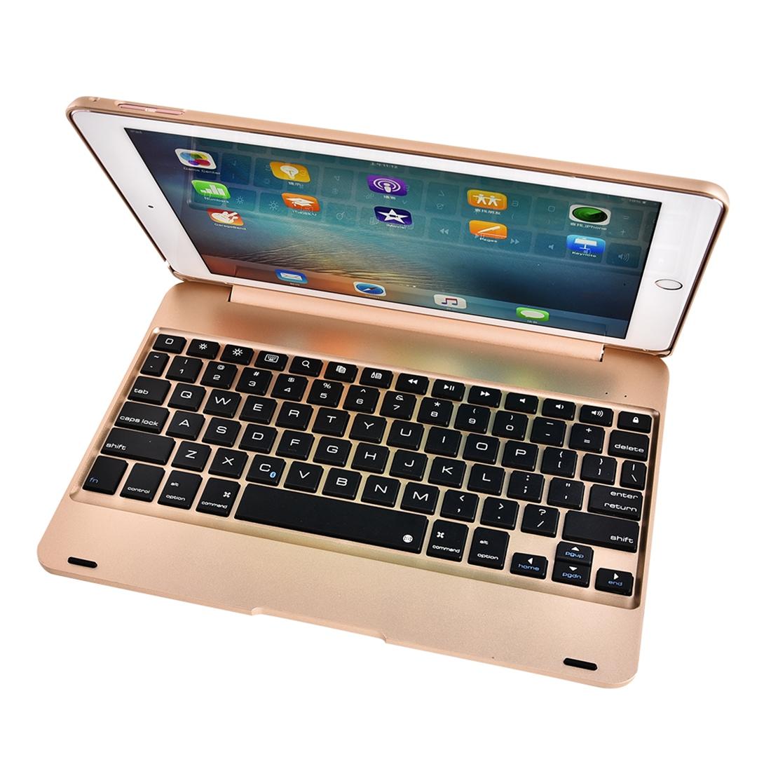 Horizontal Flip Tablet Case With Bluetooth Keyboard For Ipad Pro 9.7 / Ipad Air 2 - Black 11