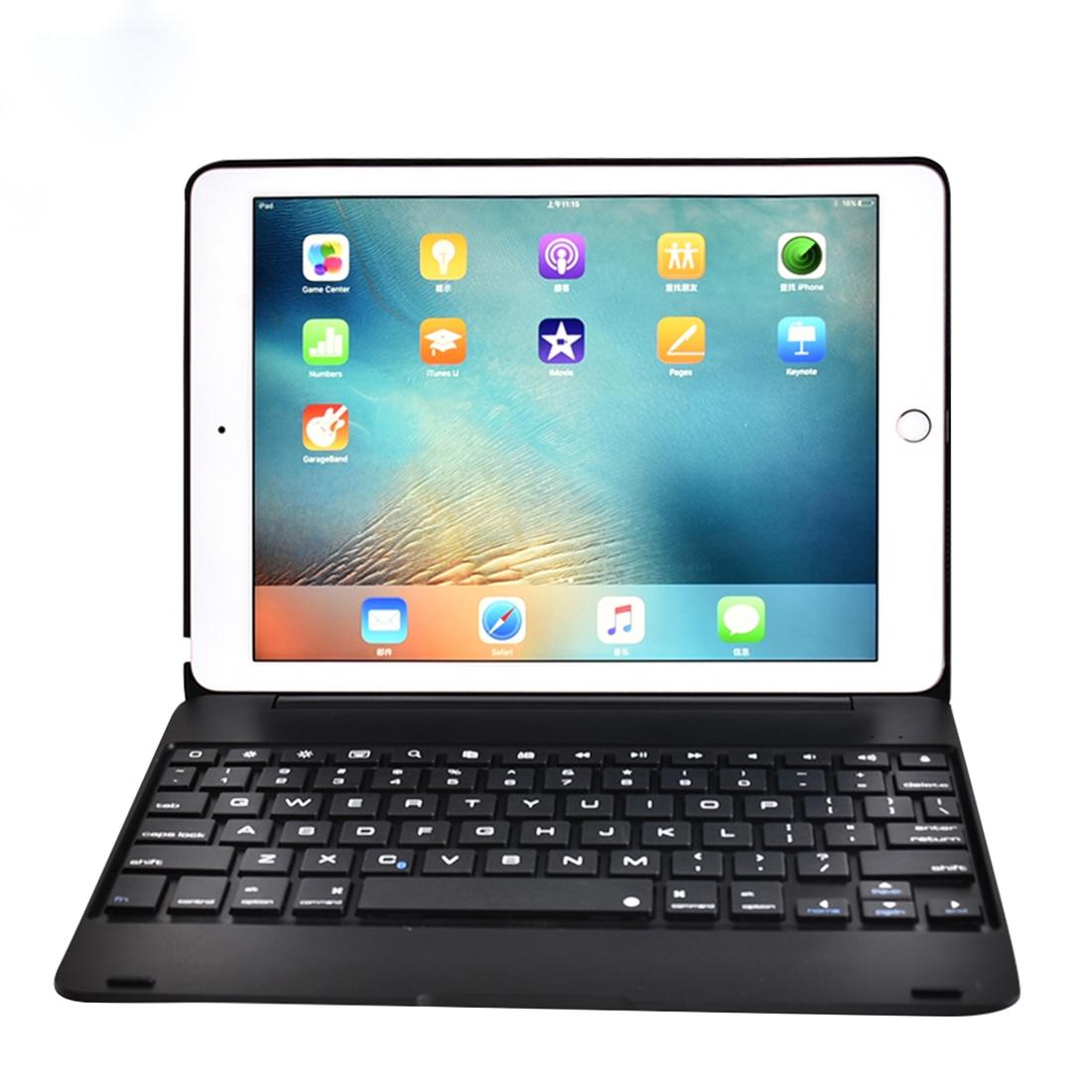 Horizontal Flip Tablet Case With Bluetooth Keyboard For Ipad Pro 9.7 / Ipad Air 2 - Black 13