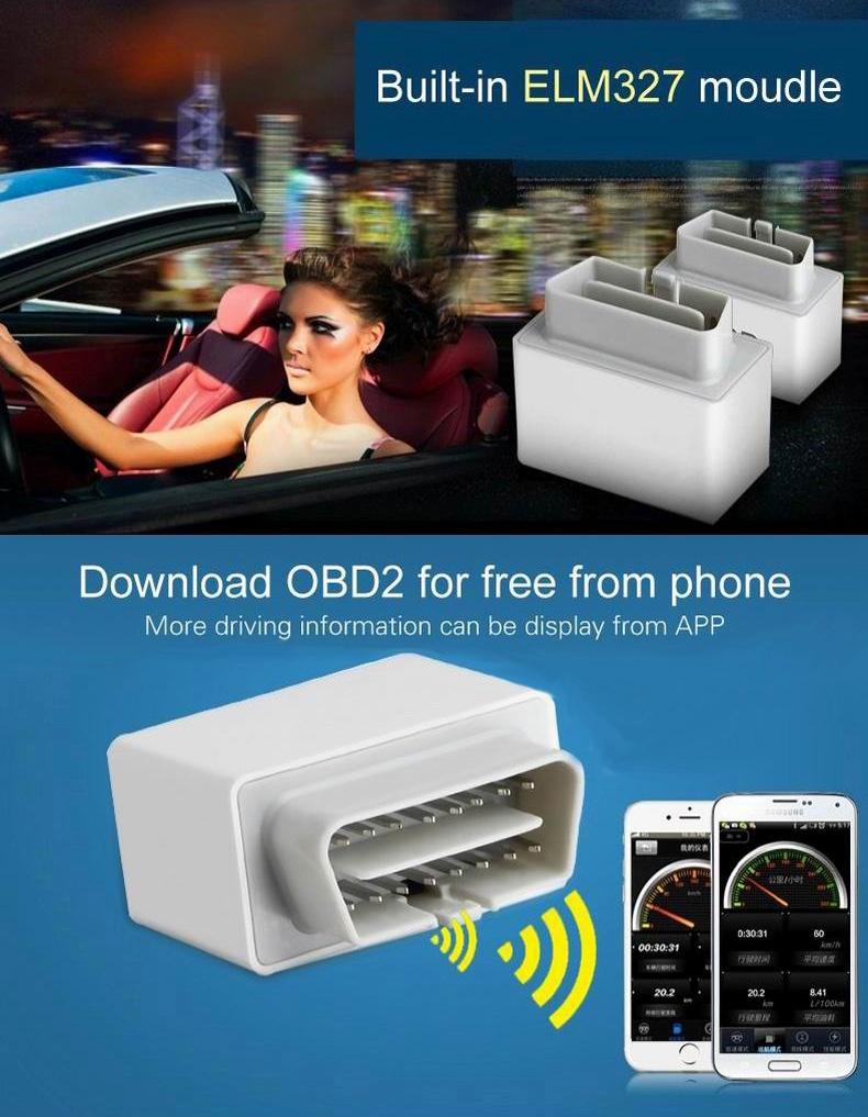 5.5 Inch Bluetooth Car Hud System Speed Fuel Alarm Black 20