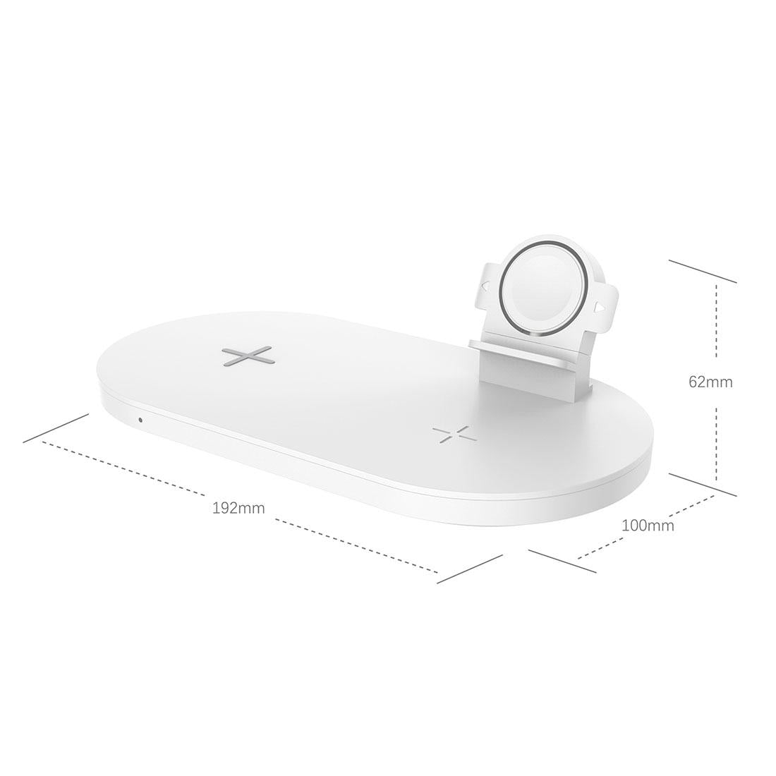 3 In 1 Wireless Charger For Phones Iwatch Airpods - Black 3