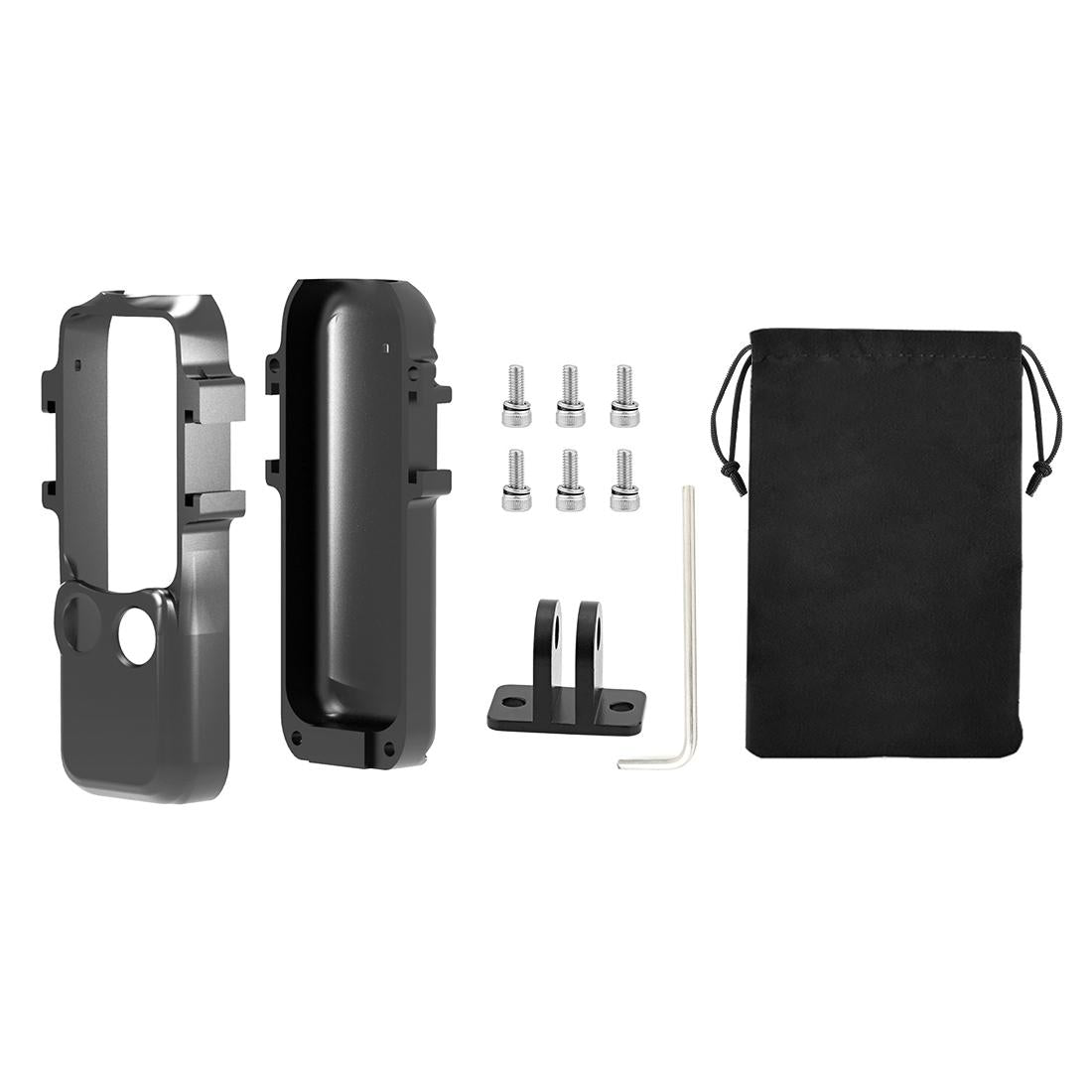 Dual Cold Shoe Adapter Bracket for Dji Pocket 3 Cage 4