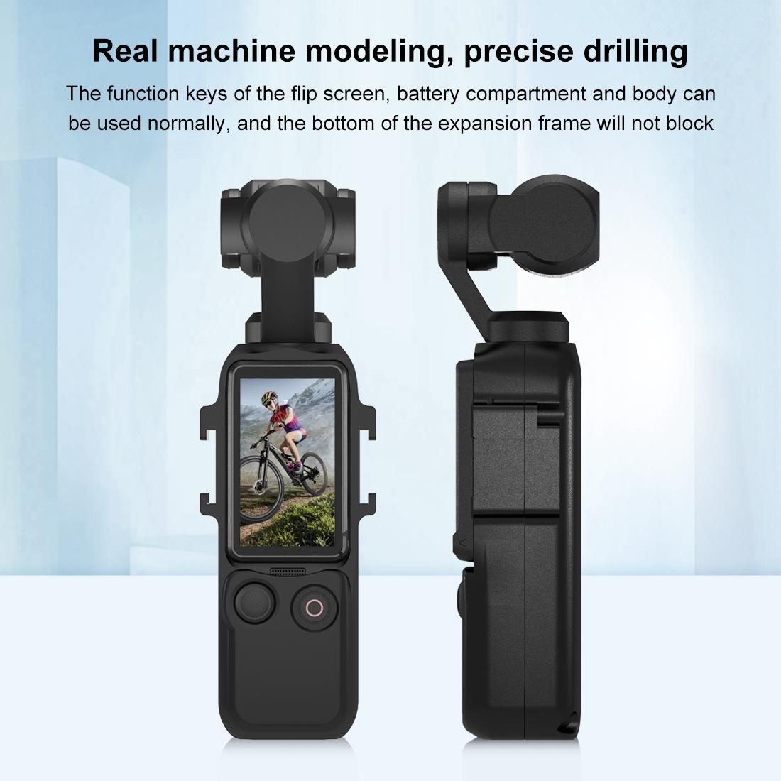 Dual Cold Shoe Adapter Bracket for Dji Pocket 3 Cage 8