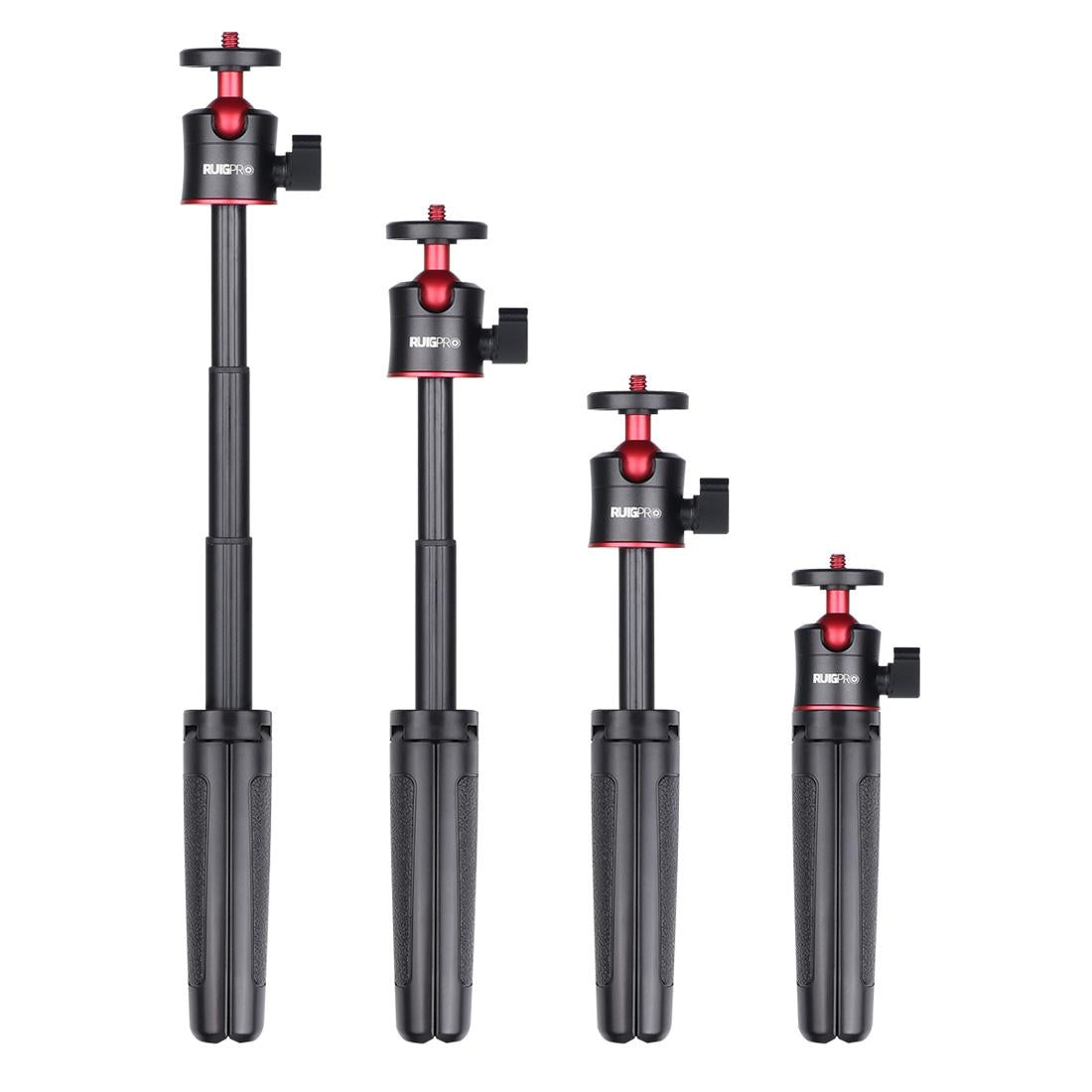 Foldable Tripod Selfie Stick with Ball Head for Gopro Hero 12 4