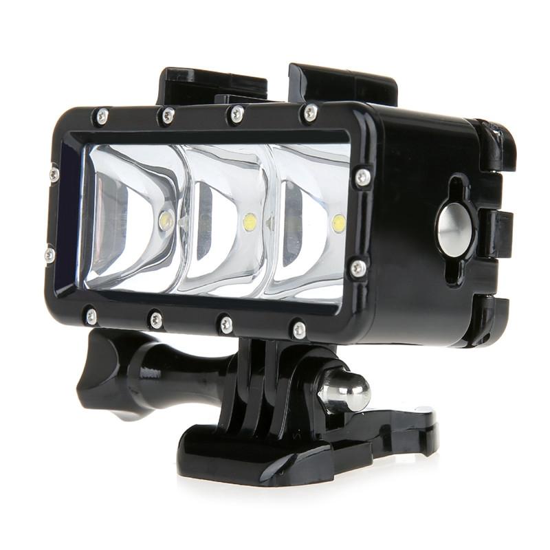 Waterproof Action Camera Light for Gopro Hero12 - 30m 300lm 4
