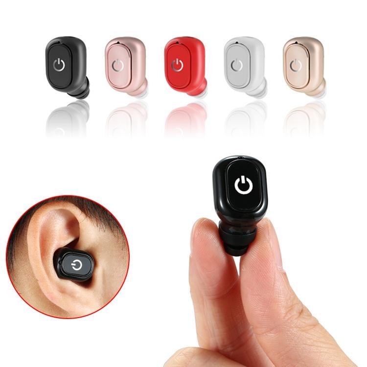 Wireless Bluetooth 5.0 Single In-ear Earphone - Black 3