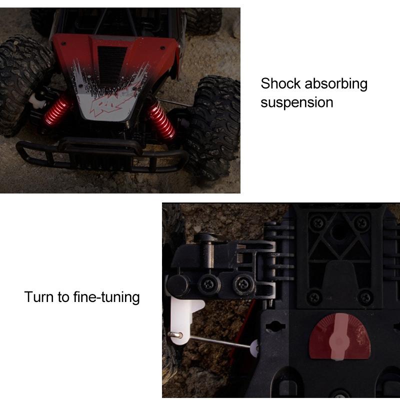 Four-way Remote Control Toy Car - 2.4ghz - Black 7