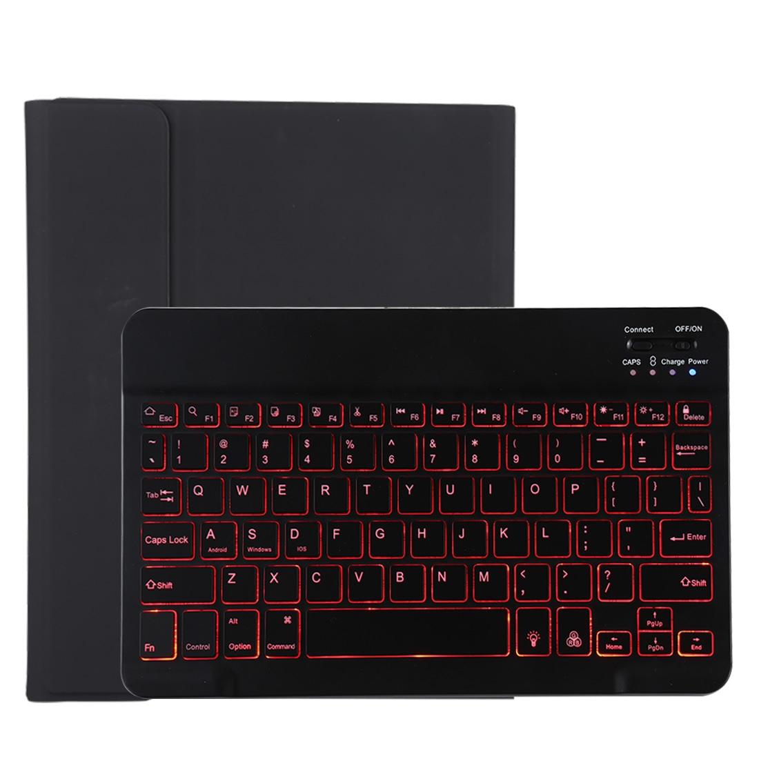 Bluetooth Tablet Case For Ipad Pro 11 With Detachable Microfiber Leather Backlight Pen Slot & Holder - Black 10