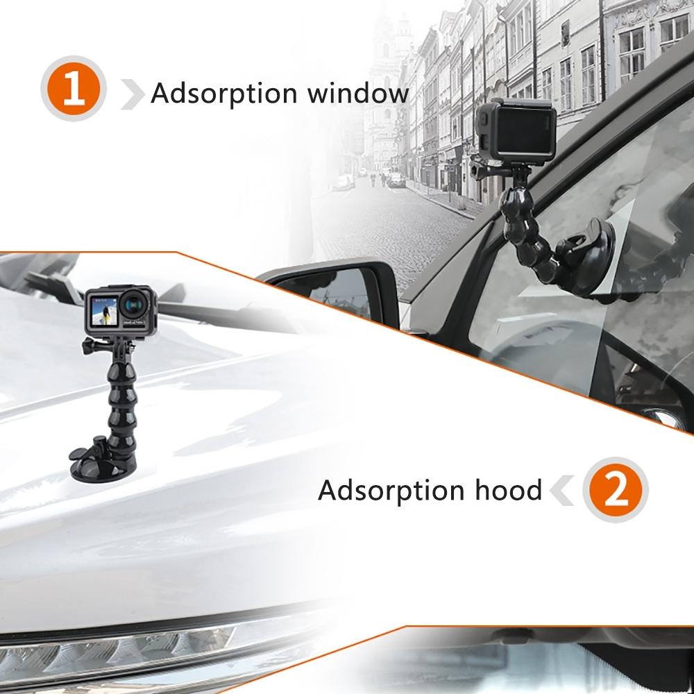 Universal Suction Cup Mount for Gopro and Other Action Cameras 10