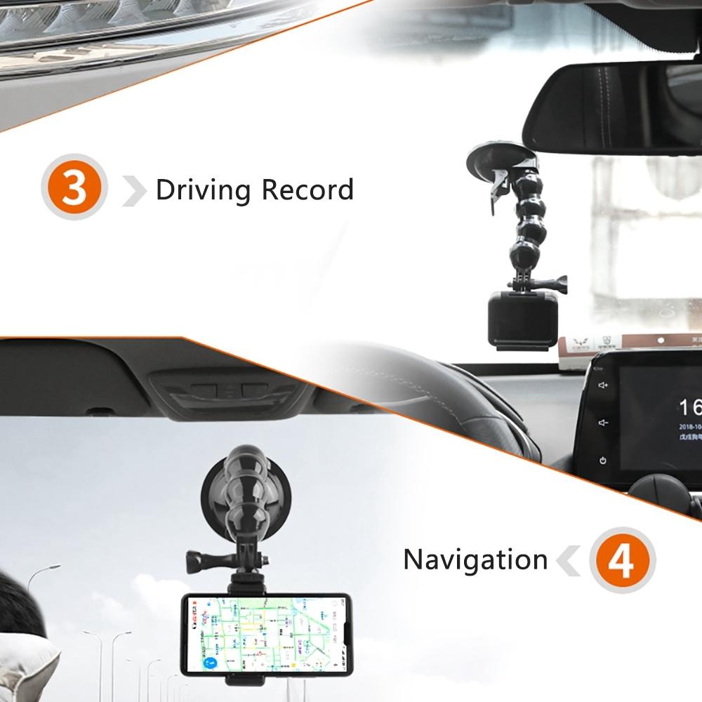 Universal Suction Cup Mount for Gopro and Other Action Cameras 11
