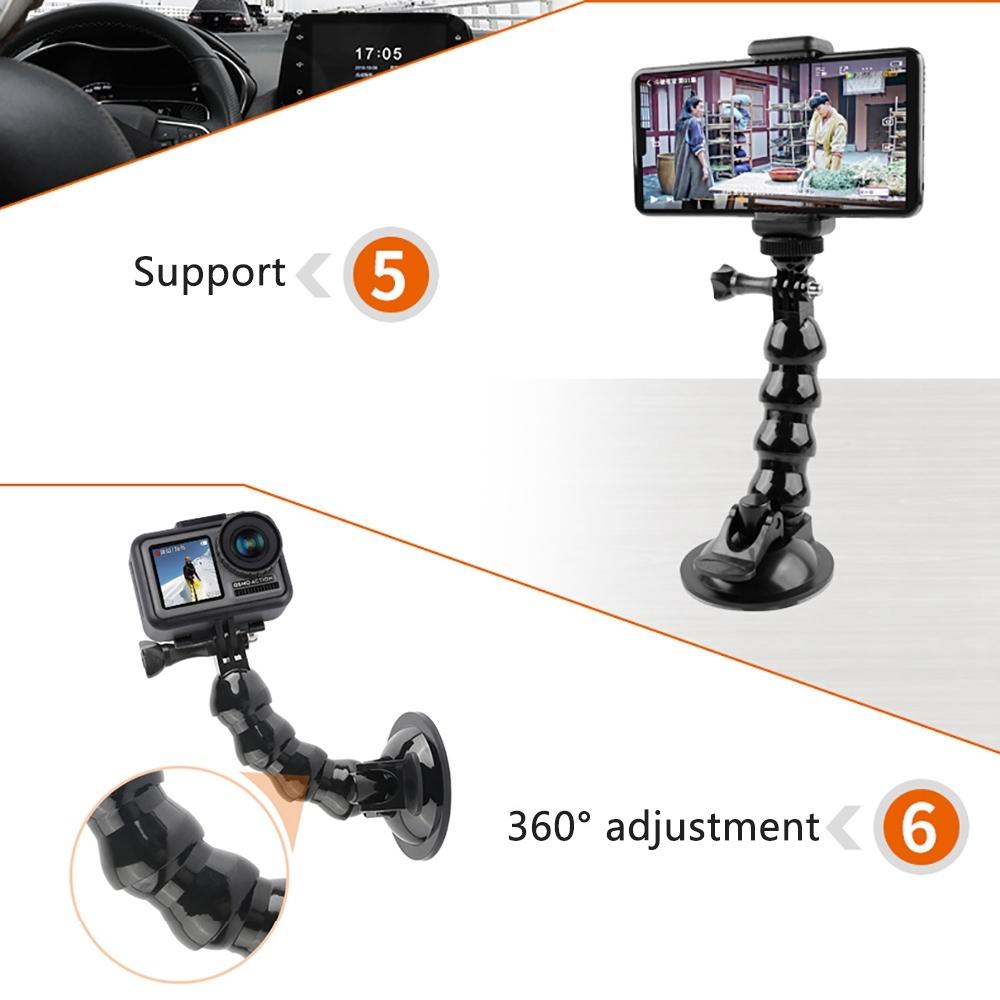 Universal Suction Cup Mount for Gopro and Other Action Cameras 12