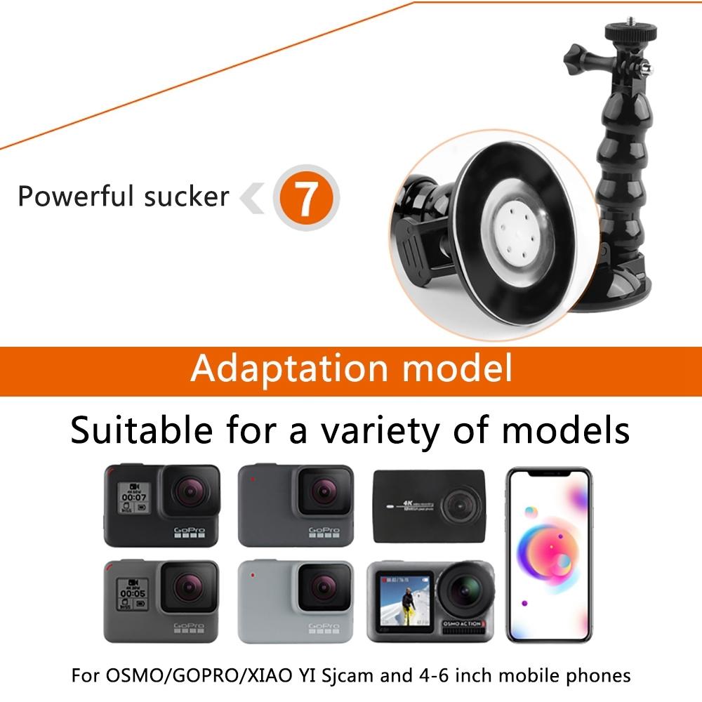 Universal Suction Cup Mount for Gopro and Other Action Cameras 13