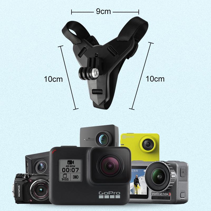 Universal Action Camera Helmet Mount - Compatible with Gopro Insta360 Dji and More 6