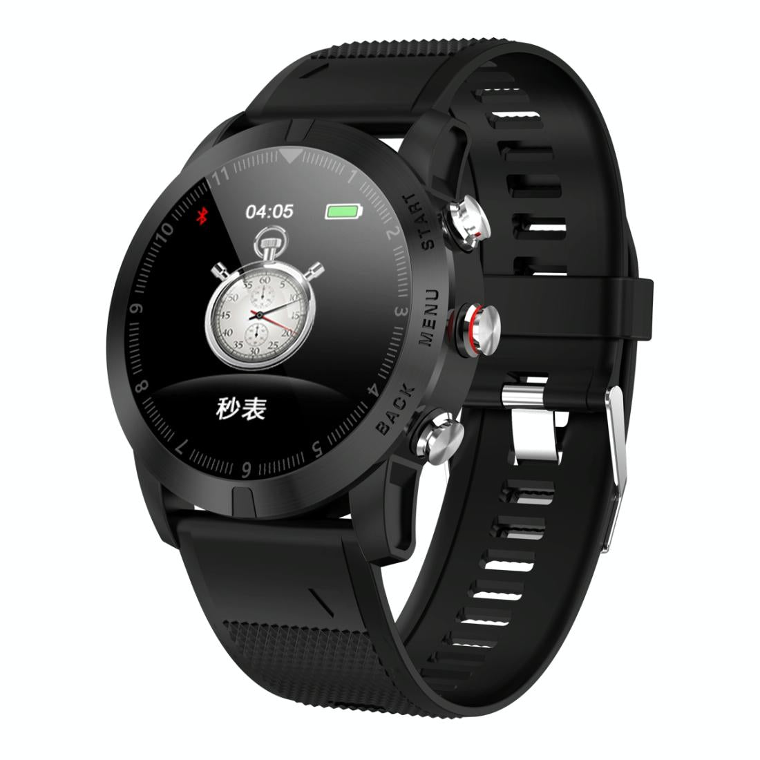 Waterproof Smart Bracelet With Call Reminder And Heart Rate Monitor - Ip68 - Black 3