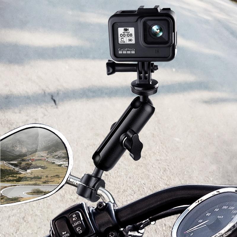 20mm Ball Head Connecting Rod for Motorcycle Rearview Mirror Mounting 6