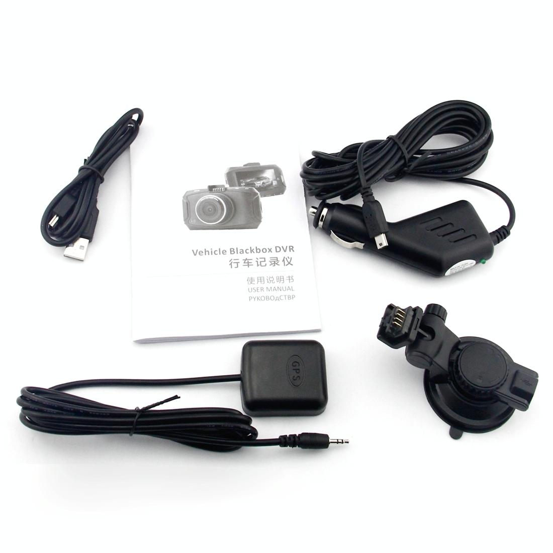 2.7 Lcd Car Dvr Camera with 170 Degree Wide Angle 2304 x 1296p Hd Screen 13