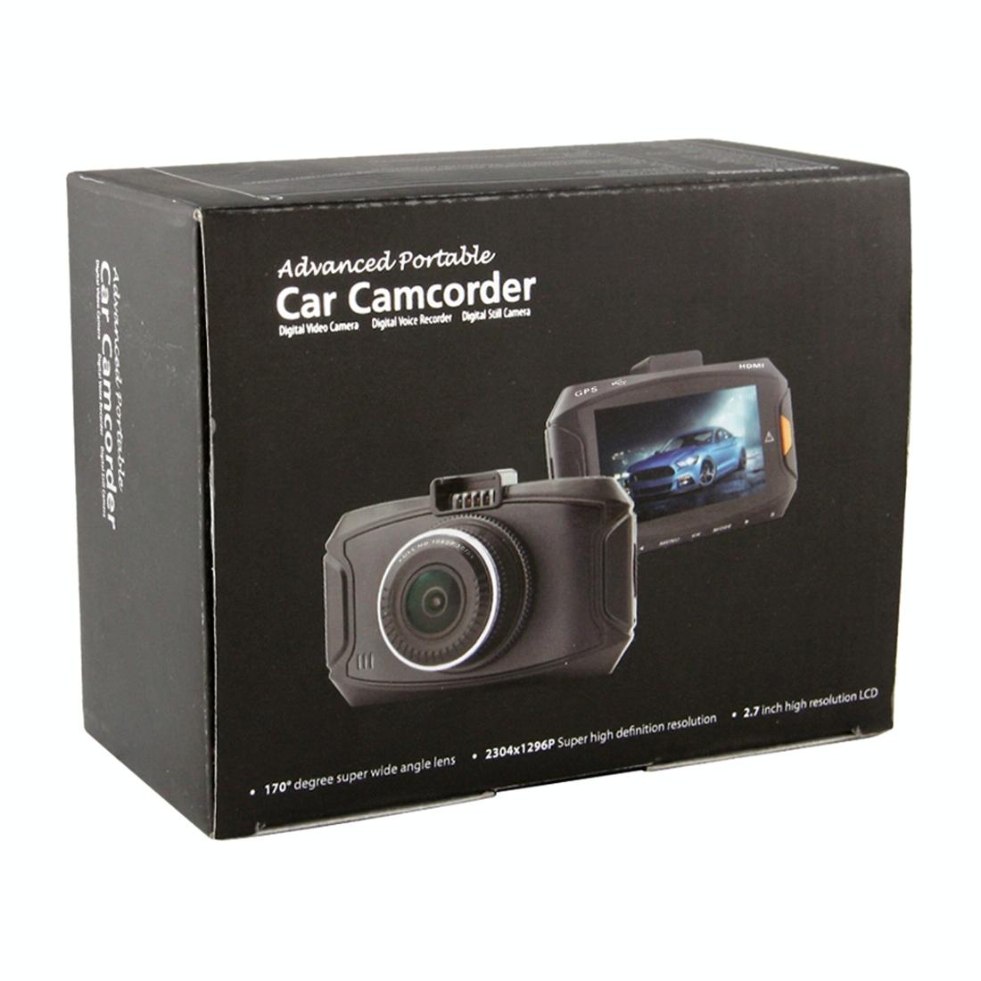 2.7 Lcd Car Dvr Camera with 170 Degree Wide Angle 2304 x 1296p Hd Screen 14