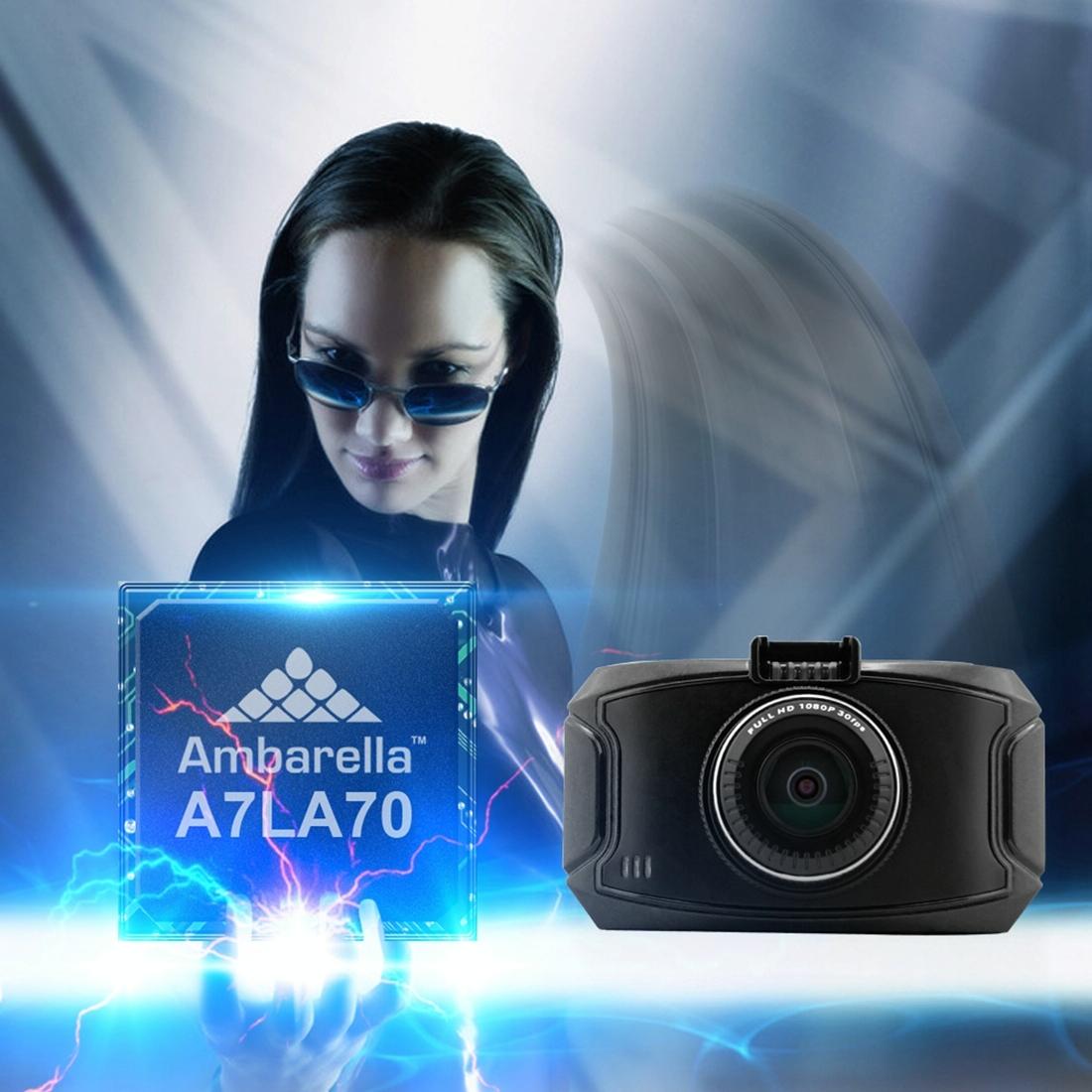 2.7 Lcd Car Dvr Camera with 170 Degree Wide Angle 2304 x 1296p Hd Screen 15