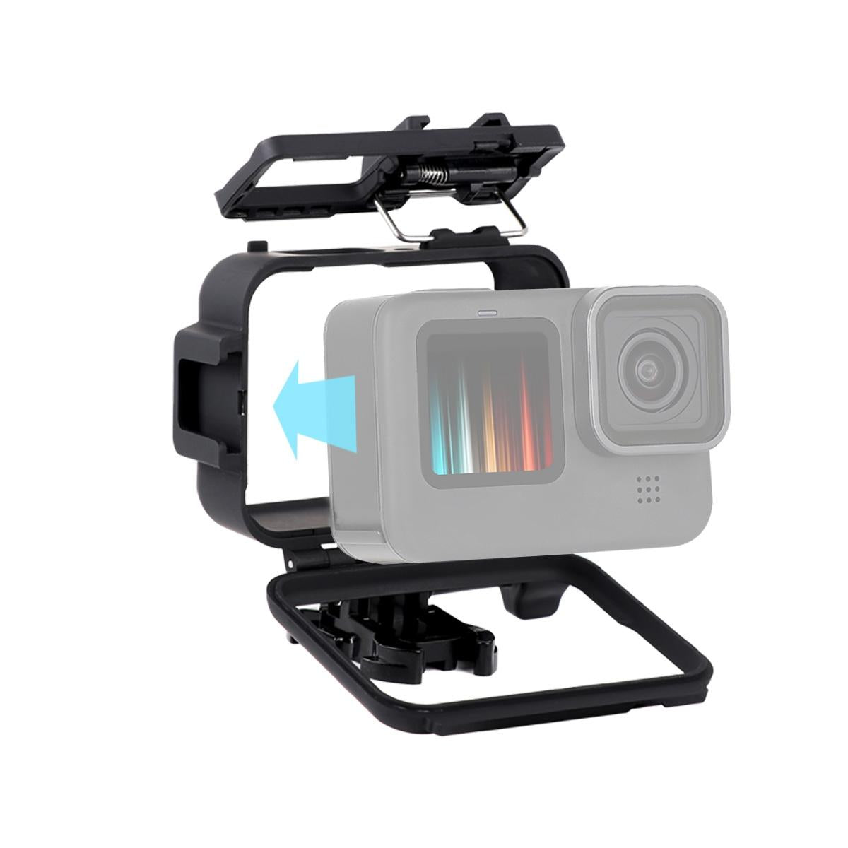 Protective Case with Mount and Base for Gopro Hero10 / 9 - Long Screw 3